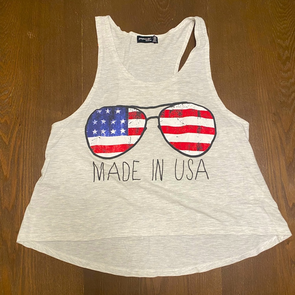 ✨Popular basics graphic tank top✨